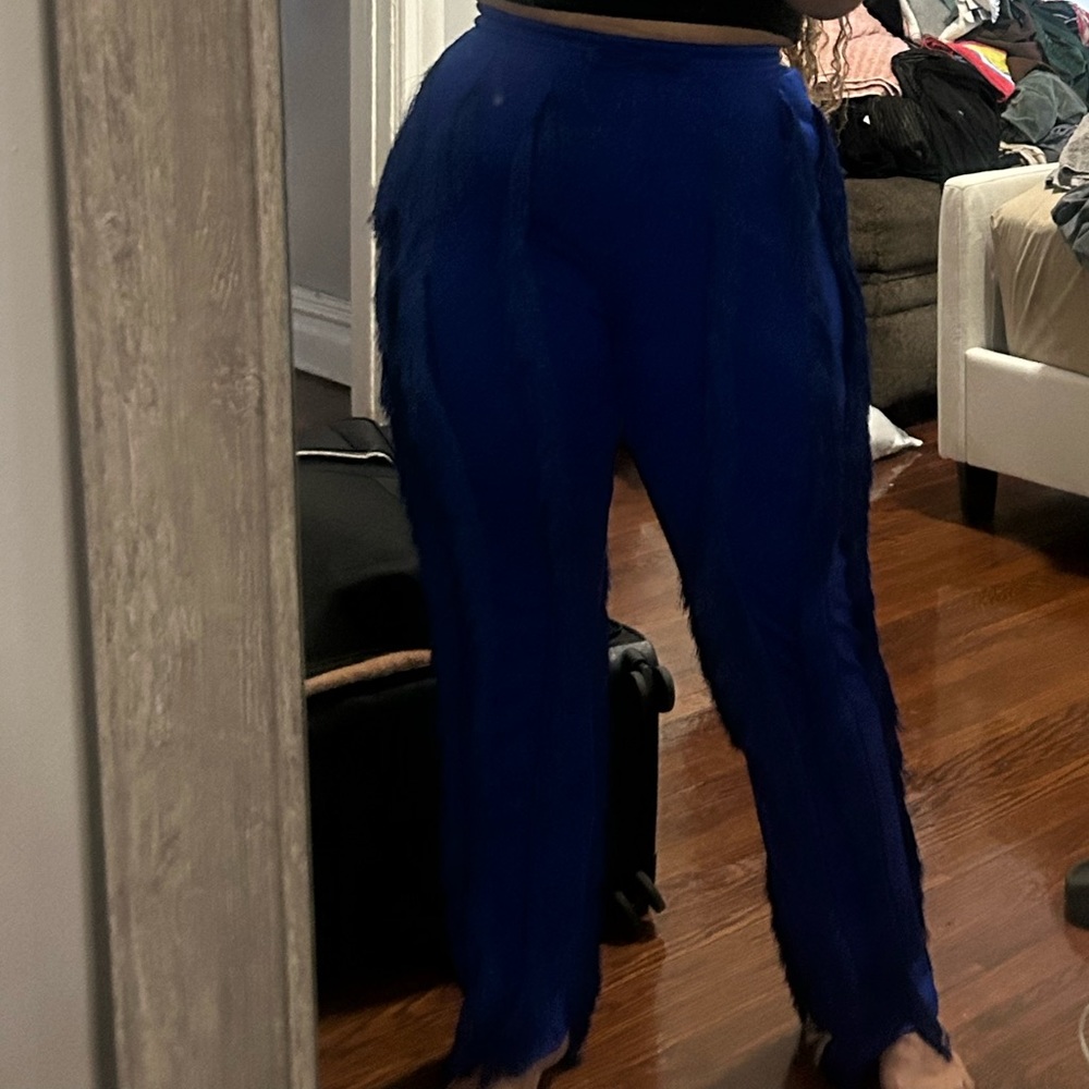 Blu Fringe Pantz 🧵💙🦋🅿️🔵🌀